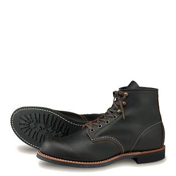 Red Wing Férfi Heritage Blacksmith 6 Inch Bakancs Fekete